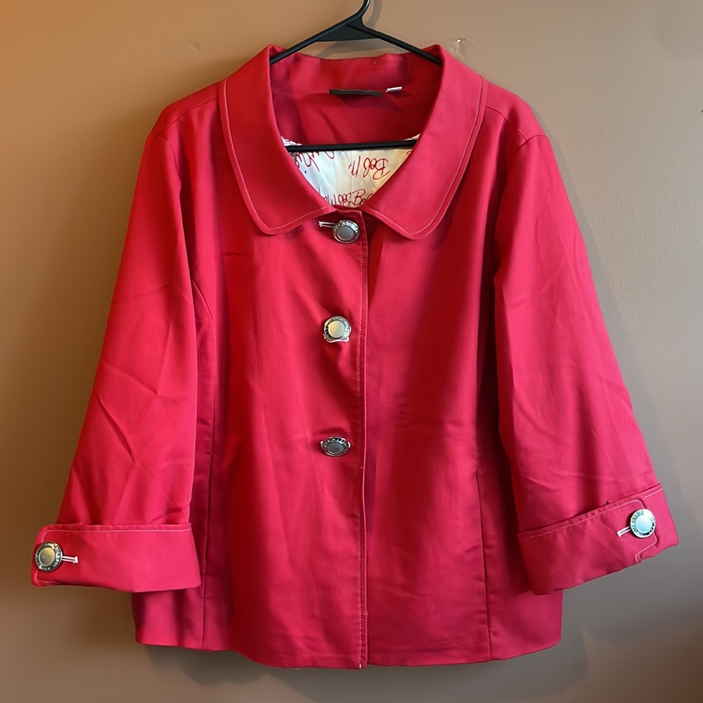 Bob Mackie Red Jacket